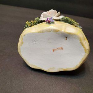 Elfinware | Accents | Antique German Elfinware Porcelain Basket Applied ...